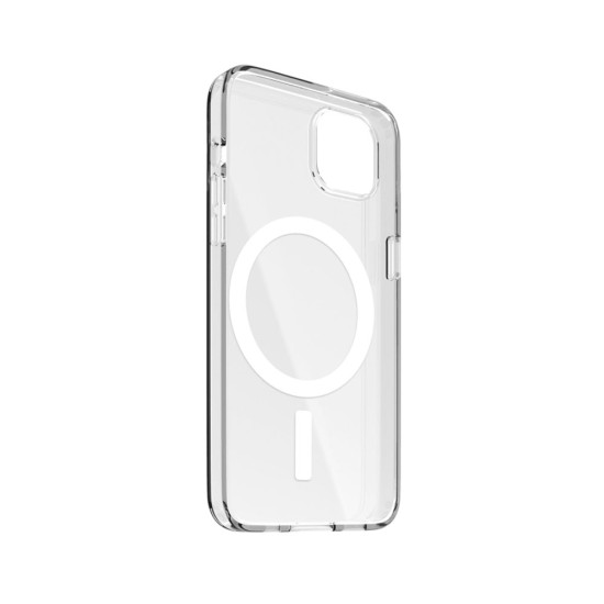 Funda de Silicona Magnética para Apple iPhone 15 Transparente